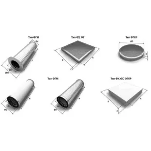 Фильтроэлементы плоские и цилиндрические для ГРП и ГРС фото 1
