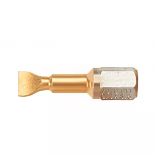 Бит Wiha TiN Torsion шлиц фото 1