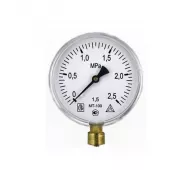 Манометр 2,5 MPa (25 bar)- 100-1,5-G1/2 МТ-100 фото